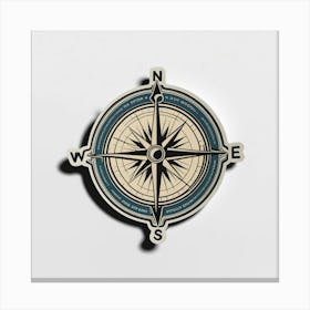 Compass Canvas Print