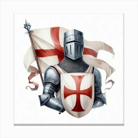 Knight Templar 5 Canvas Print