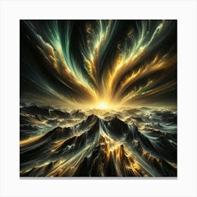 'Sunrise' 7 Canvas Print