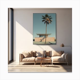 Palm Tree Canvas Print