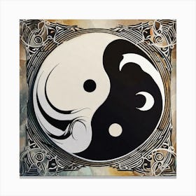 Yin Yang 15 Canvas Print