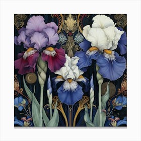 Irises Canvas Print