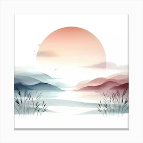 Landscape Painting 75 Canvas Print