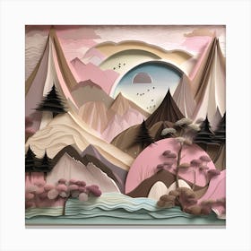 Mountain Landscape 2 Canvas Print