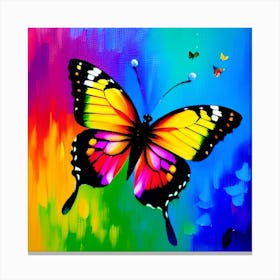 Butterfly Painting 12 Canvas Print
