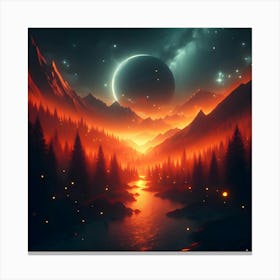 Ethereal Landscape 1 Canvas Print