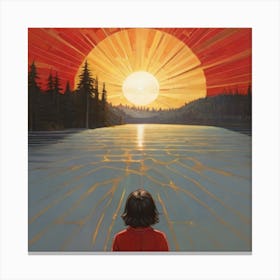 'Sunset' Canvas Print