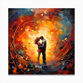 Lovers By Csaba Fikker 17 Canvas Print