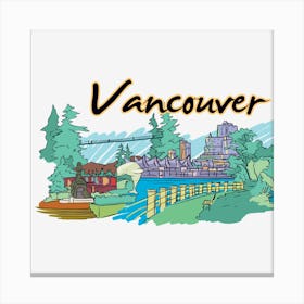 Vancouver Canvas Print