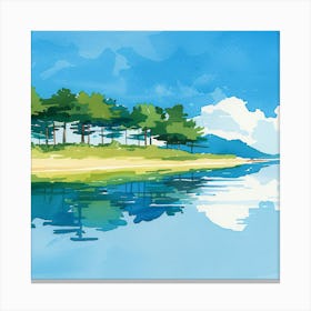 Landscape Painting 10 Canvas Print