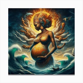 'The Mother' Canvas Print