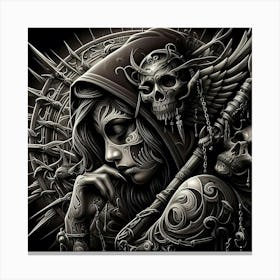 Day Of The Dead 2 Canvas Print