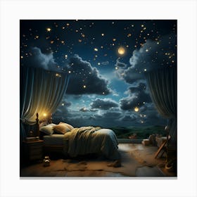 By Night Canvas Print