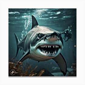 Great White Shark Canvas Print