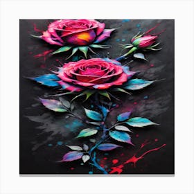 Roses Canvas Print