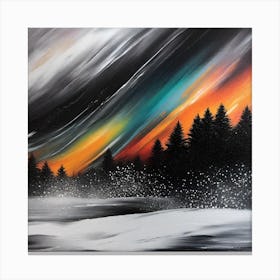 Aurora Bore 2 Canvas Print