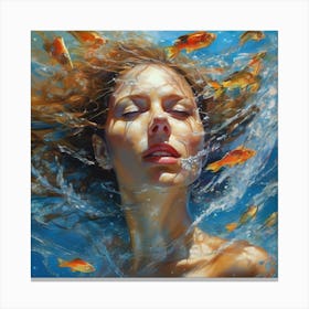 Goldfish Canvas Print