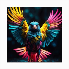 Colorful Parrot Canvas Print