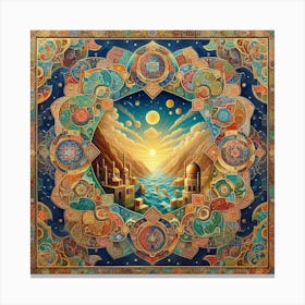 Tibetan Mandala Canvas Print