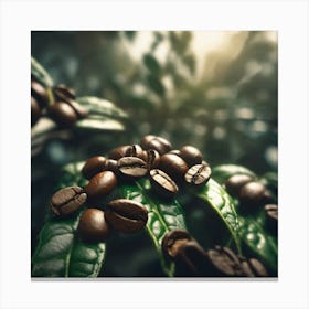 Coffee Beans 69 Canvas Print