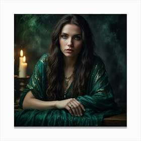 Elven Beauty 1 Canvas Print