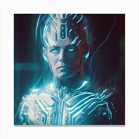 Futuristic Woman Canvas Print