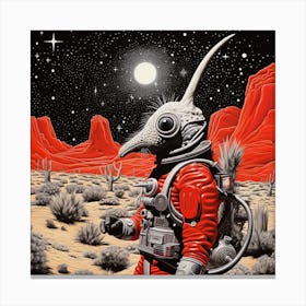 'Alien' 4 Canvas Print