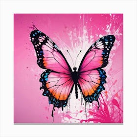 Butterfly Painting 134 Canvas Print