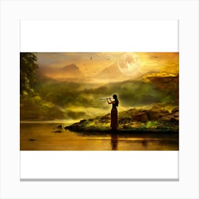 Sarangi Canvas Print