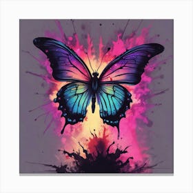 Butterfly Painting 286 Canvas Print