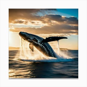 Humpback Whale 2 Canvas Print