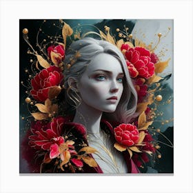 Red Roses Canvas Print