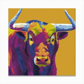 Bull Canvas Art Canvas Print