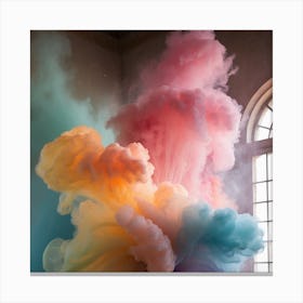 Smoke Canvas Print