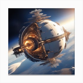 Spaceship 83 Canvas Print