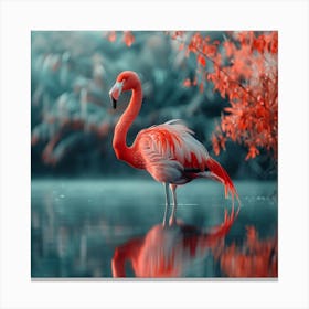 Flamingo 37 Canvas Print