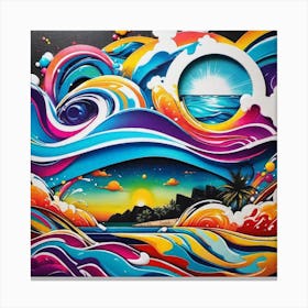 'The Ocean' Canvas Print