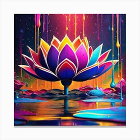 Lotus Flower 24 Canvas Print