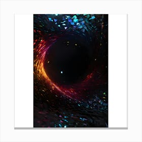 Fractal Galaxy Canvas Print