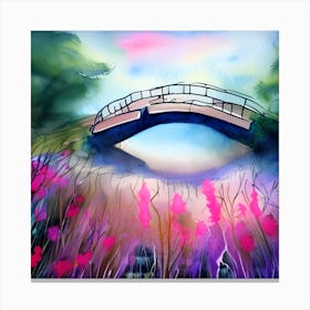 Over The Bridge Canvas Print