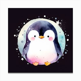 Cute Penguin 2 Canvas Print