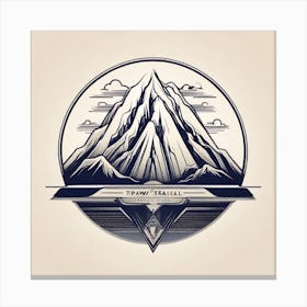 Mountain Range Canvas Print