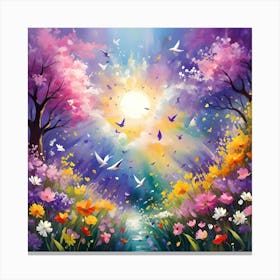 Merry May Canvas Print