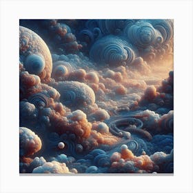 Fractal Art Canvas Print