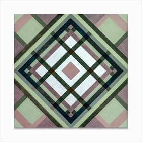 Squares And Triangles Canvas Print