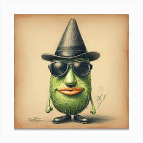 Pickle Witch 1 Canvas Print