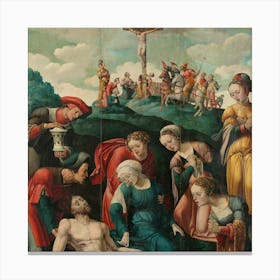 Death Of Jesus Canvas Print