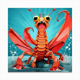 Crawfish 8 Canvas Print