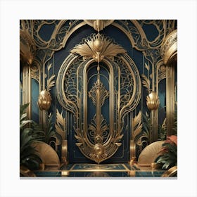 Deco Interior Canvas Print