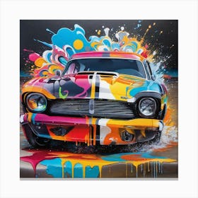 Ford Mustang 7 Canvas Print